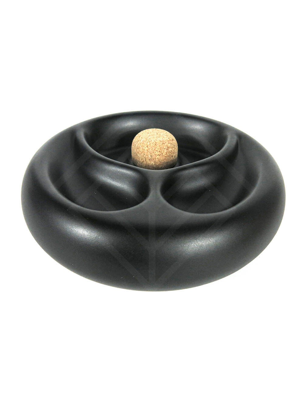 Пепельница для трубки ceramic black/matt 2 rests